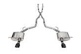 Corsa 2011-2024 Dodge Durango Xtreme 2.5in Cat-Back Dual Rear Exit w/ Single 4.5in Black PVD Tips