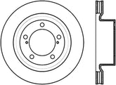 StopTech Sport Slot 08-12 Toyota Sequoia / 07-12 Tundra Slotted Right Front CRYO Rotor