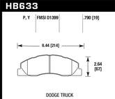 Hawk Super Duty Street Brake Pads