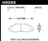 Hawk LTS Street Brake Pads