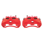 Power Stop 09-10 Dodge Ram 2500 Front Red Calipers w/Brackets - Pair