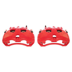 Power Stop 09-10 Dodge Ram 2500 Front Red Calipers w/Brackets - Pair