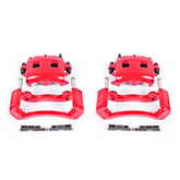 Power Stop 02-05 Dodge Ram 1500 Front Red Calipers w/Brackets - Pair
