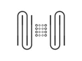 ICON 99-10 Ford F-250/F-350 Super Duty Dually/03-12 Ram HD 15in U-Bolt Kit