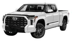 AVS 22-23 Toyota Tundra CC/CrewMax & 2023 Sequoia Aeroskin Low Profile Hood Shield - Smoke