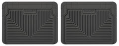 Husky Liners 12-13 Dodge Ram/88-09 Toyota 4Runner Heavy Duty Black 2nd Row Floor Mats