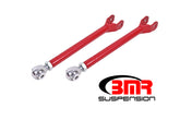 BMR 08-17 Challenger Lower Trailing Arms w/ Single Adj. Rod Ends - Red