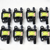 Granatelli 05-13 GM LS1/LS2/LS3/LS4/LS5/LS6/LS7/LS9 Street Fighter Coil Packs - Black (Set of 8)