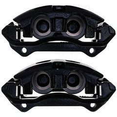 Power Stop 10-21 Ford Expedition Front Black Caliper - Pair w/Bracket