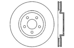 StopTech 05-09 Chrysler 300 (5.7L V8 exc SRT-8) Front Left Slotted & Drilled Rotor
