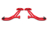 BMR 10-14 Ford Mustang / Shelby GT500 Non-Adj. Lower A-Arms (Poly/Delrin) - Red