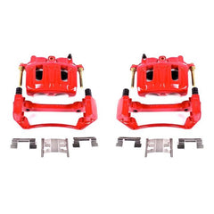 Power Stop 99-03 Ford F-150 Front Red Calipers w/Brackets - Pair