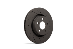 Hawk Talon 2010 Chrysler 300 C RWD / w/Vented Rear Discs Drilled and Slotted Rear Brake Rotor Set